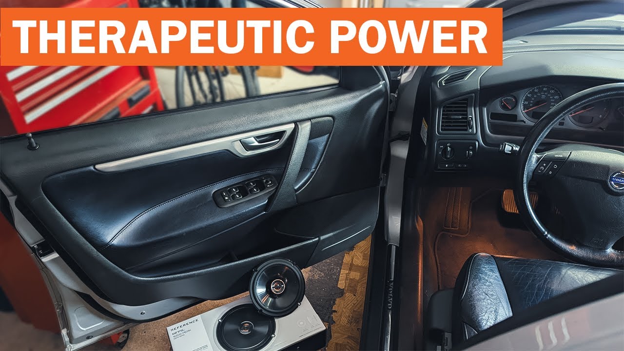 New Speakers & V70R Nordkap Driver Door Card Complete Massive 2002 V70 2.4T Interior Upgrades