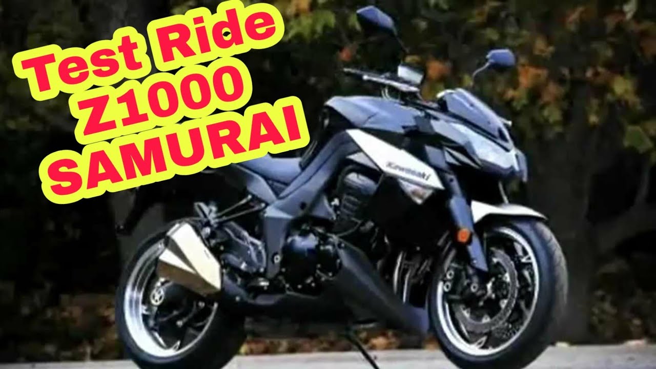Test Ride Z1000 SAMURAI رودستر حڭار