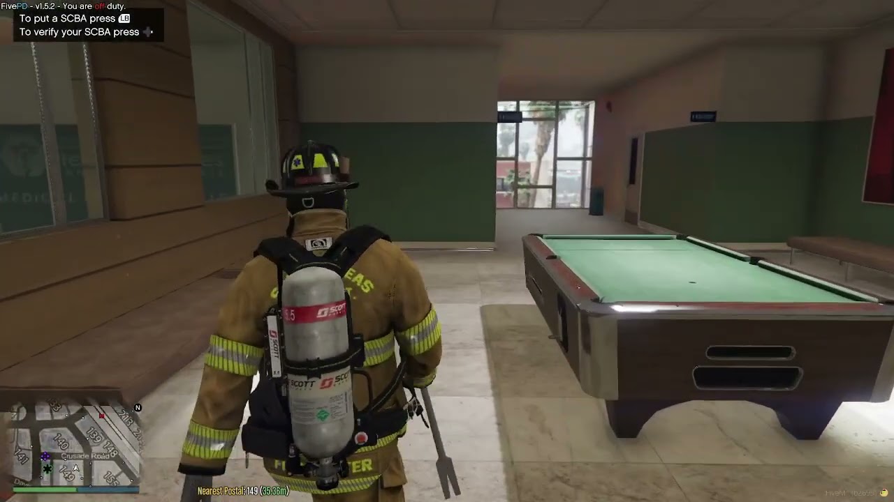 Flashpoint RP tower 3 going to a fire alarm going off