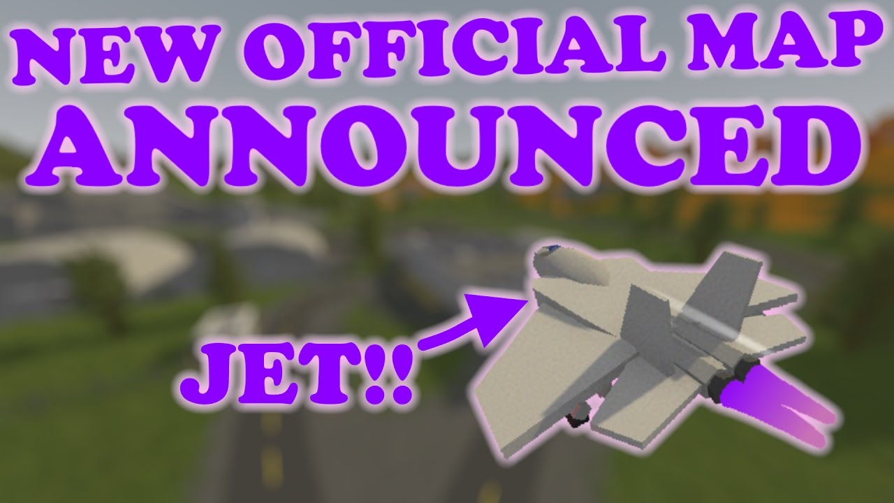 Unturned - NEW OFFICIAL MAP ANNOUNCED!! WORKING JET!!