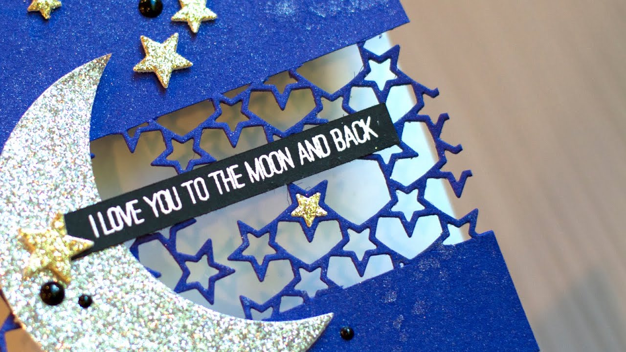 Floating Die Cut Panel Cards