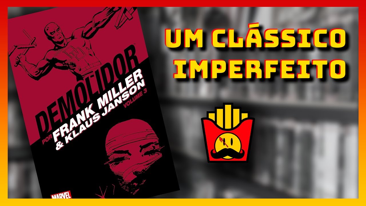 O Clássico DEMOLIDOR de FRANK MILLER e Klaus Janson - MARVEL