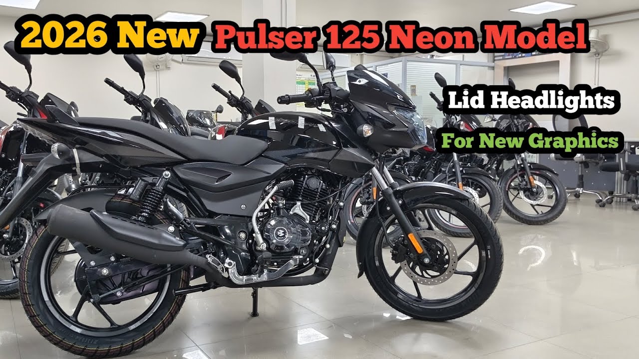 All New 2026 Model Bajaj Pulser 125 Neon base model For Update 👌✅  #ytstudioes #bajajofficial 