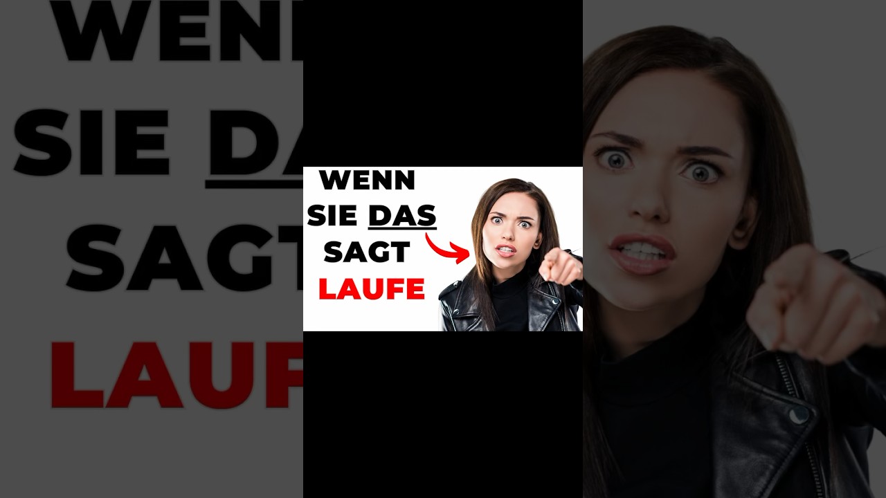 6 RED FLAGS, die Frauen sagen #erfolgbeifrauen #frauenverstehen #datingtipps #frauenkennenlernen