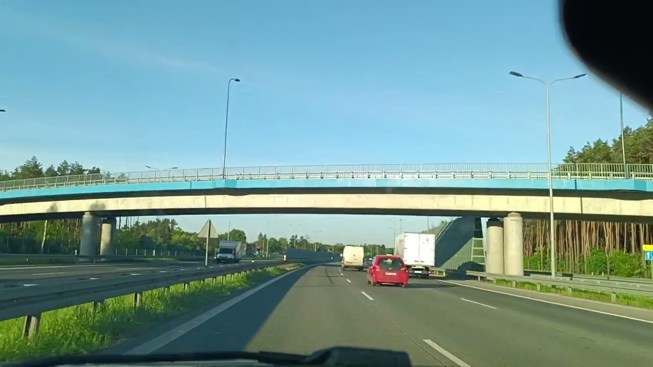 Mińsk Mazowiecki - Sieradz (A2, S2, A2, A1, S8)