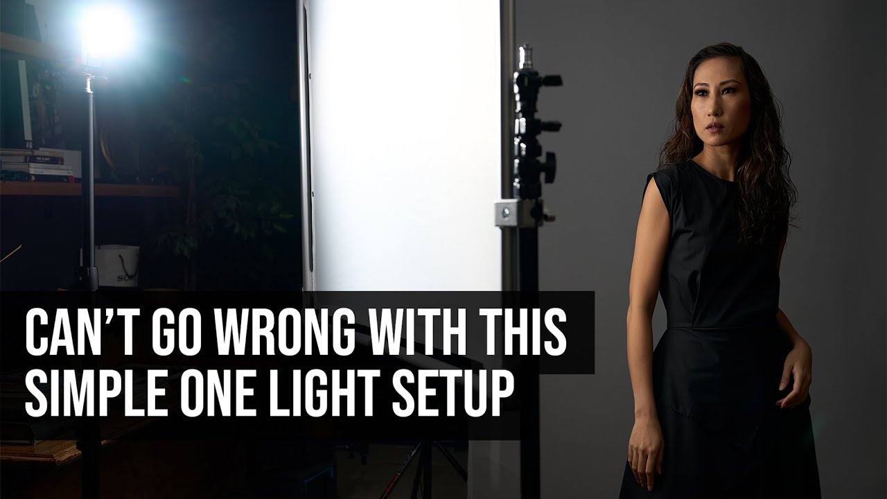 How to Create Beautiful Window Light with just ONE SPEEDLIGHT!
