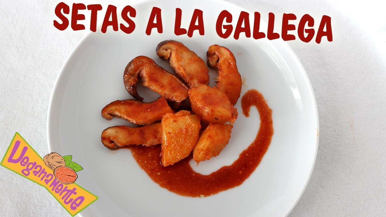 SETAS A LA GALLEGA - Receta 