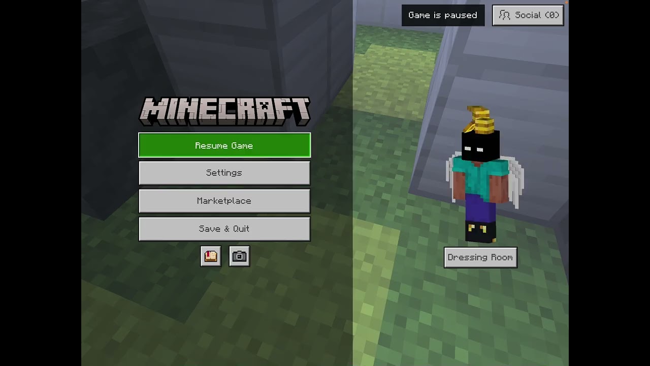 Plane crash in mincraft 