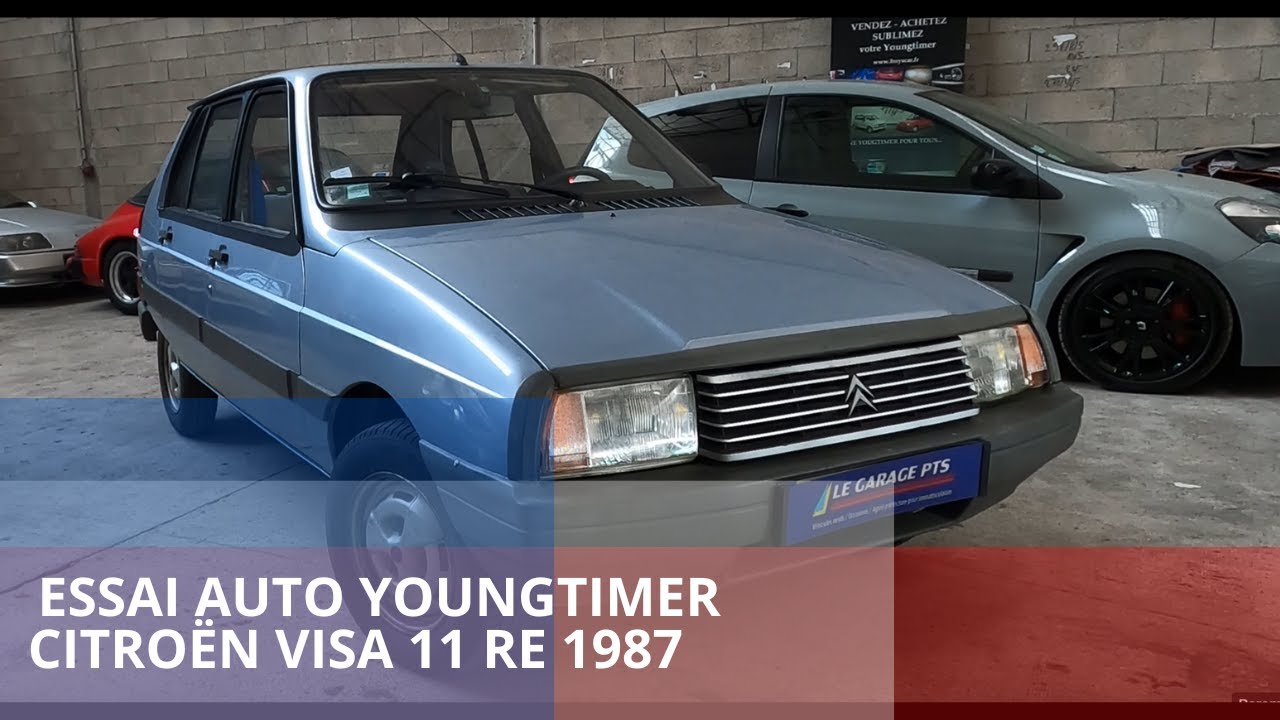 TEST AUTO YOUNGTIMER - CITROËN VISA 11 RE 1987