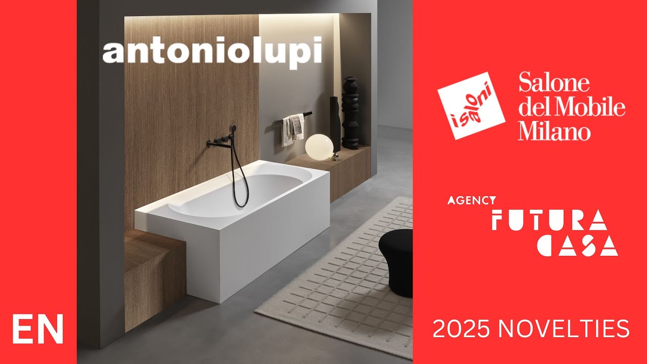 Designers have been waiting for this all year! Antoniolupi at Milan Design Week 2025.