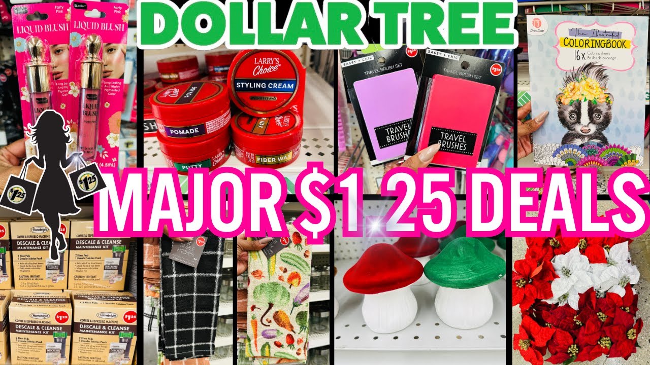 Dollar Tree🤑💚MAJOR $1.25 Dollar Tree DEALS🤑💚Dollar Tree Finds to Grab🤑💚#new #dollartree #shopping