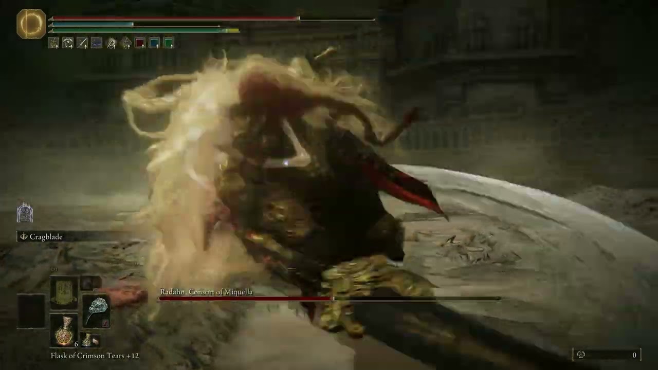 Consort Radahn NG+7 VS Venomous Fang Mushroom Build | Elden Ring