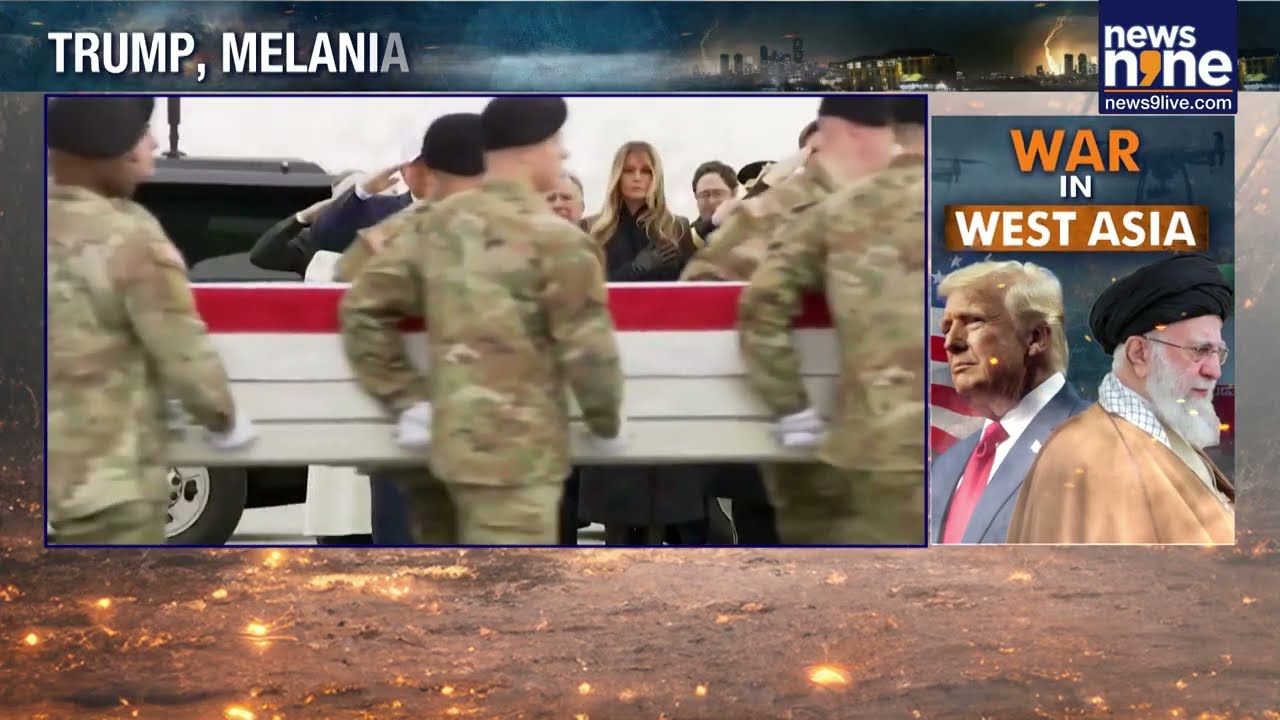 Trump Attends Dignified Transfer for 6 US Soldiers Killed in Iran Conflict