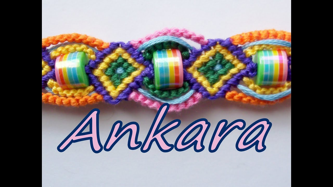 Pulsera de Hilo: Pulsera Ankara
