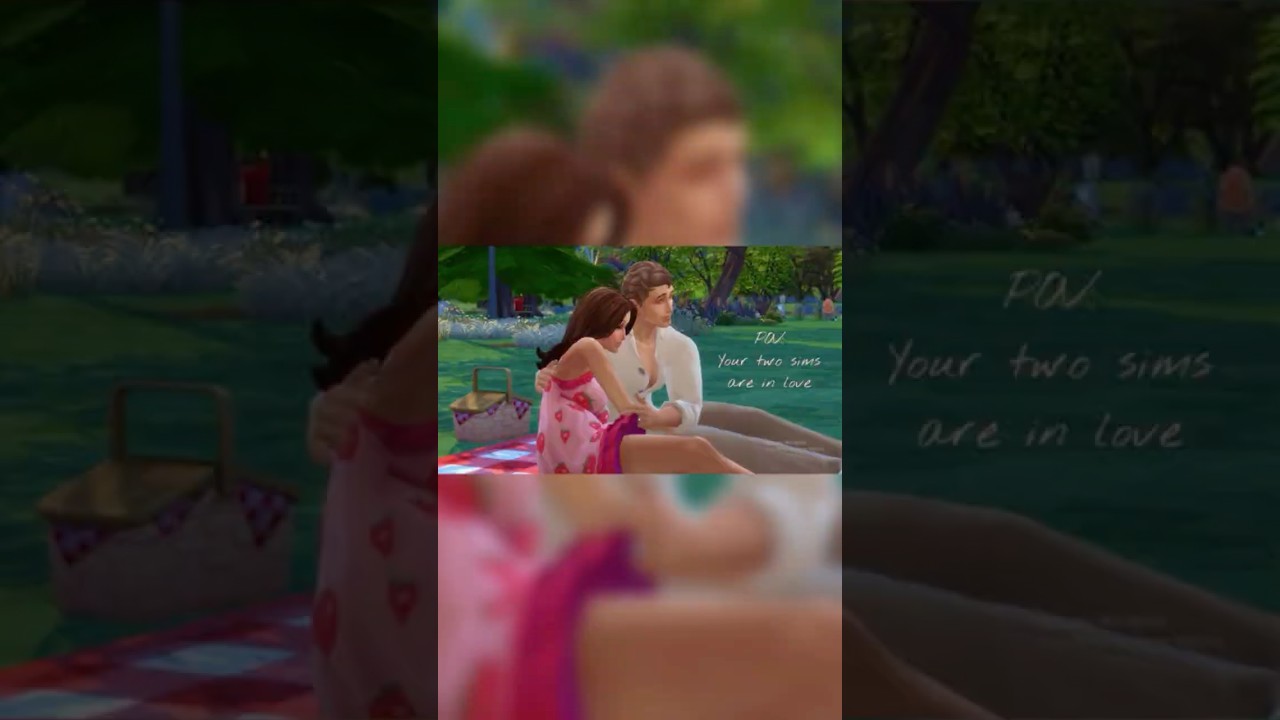 POV: Your two sims are in love #sims4 #sims4romance #sims4gettogether #sims4stories #sims4story