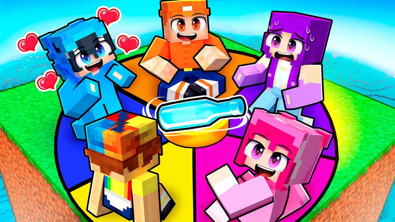Minecraft'ta Arkadaşlarım ile Zor ŞİŞE ÇEVİRMECE Oynadık!
