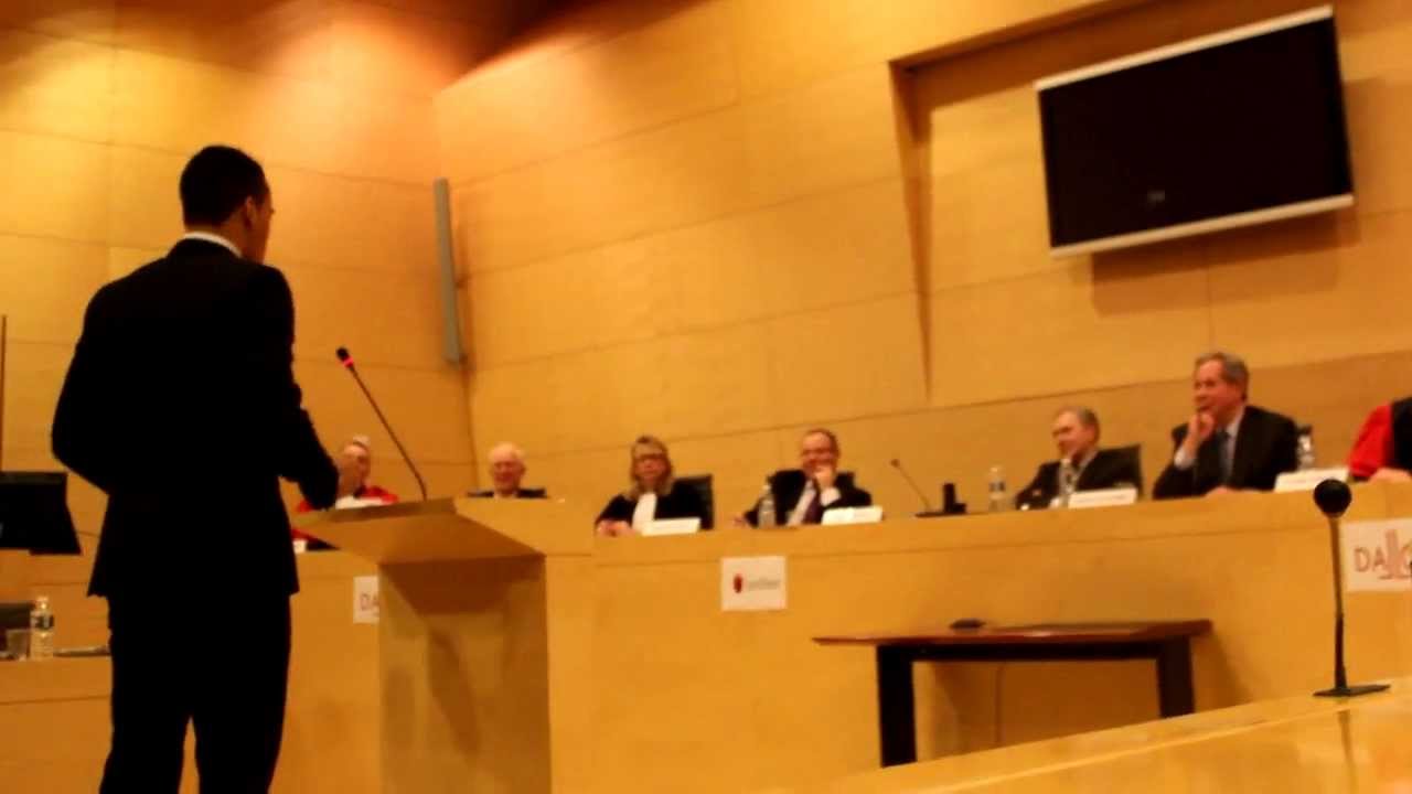 Finale du Concours d'éloquence Lysias Melun - Arnaud Kevin