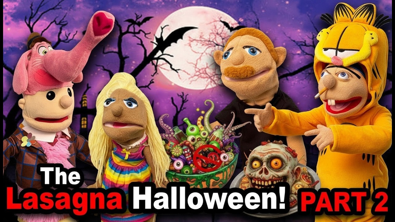 SML Movie Puppets: The Lasagna Halloween!