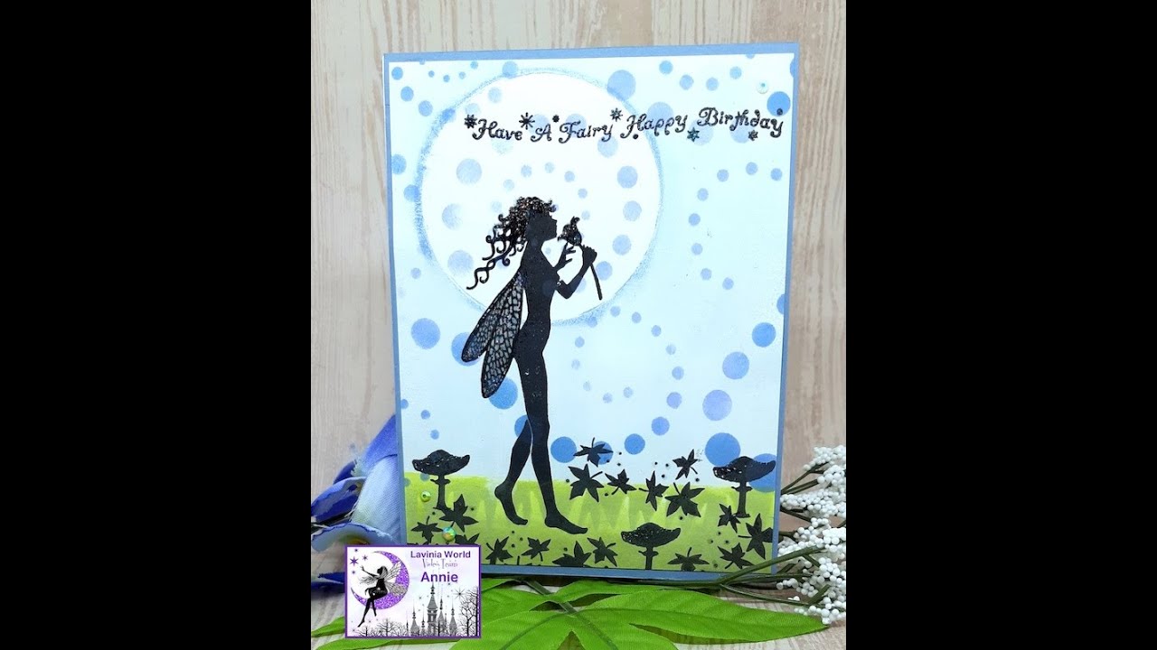 Lavinia World Happy Birthday Fairy Card