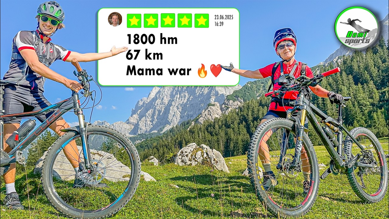 Karwendelrunde - Traumhafte MTB-Tour mit Mama