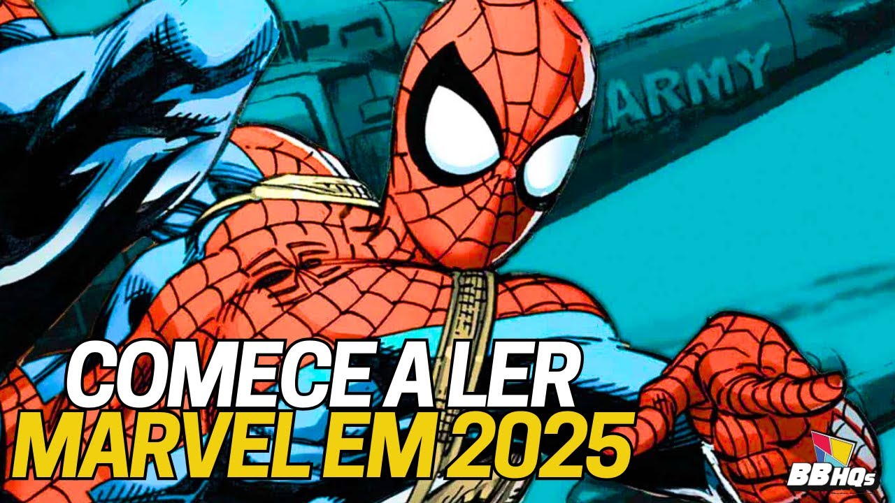 A melhor opção para COMEÇAR A LER MARVEL EM 2025