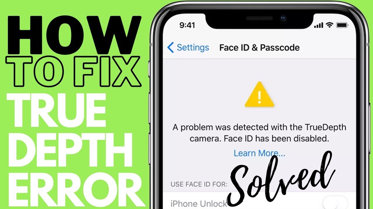 IPHONE XR: TRUE DEPTH ERROR MESSAGE REPAIR - FACE ID HAS BEEN DISABLED!