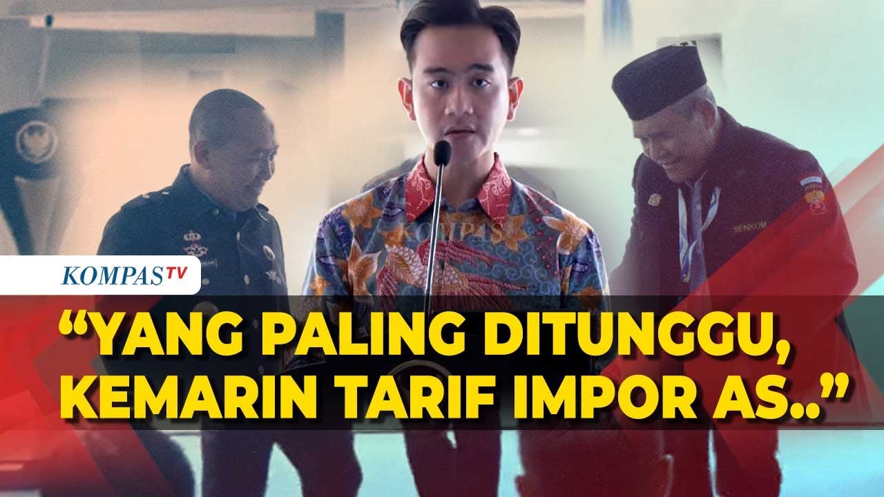 [FULL] Sambutan Wapres Gibran: Singgung Perjalanan Luar Negeri Presiden Prabowo hingga Tarif Trump