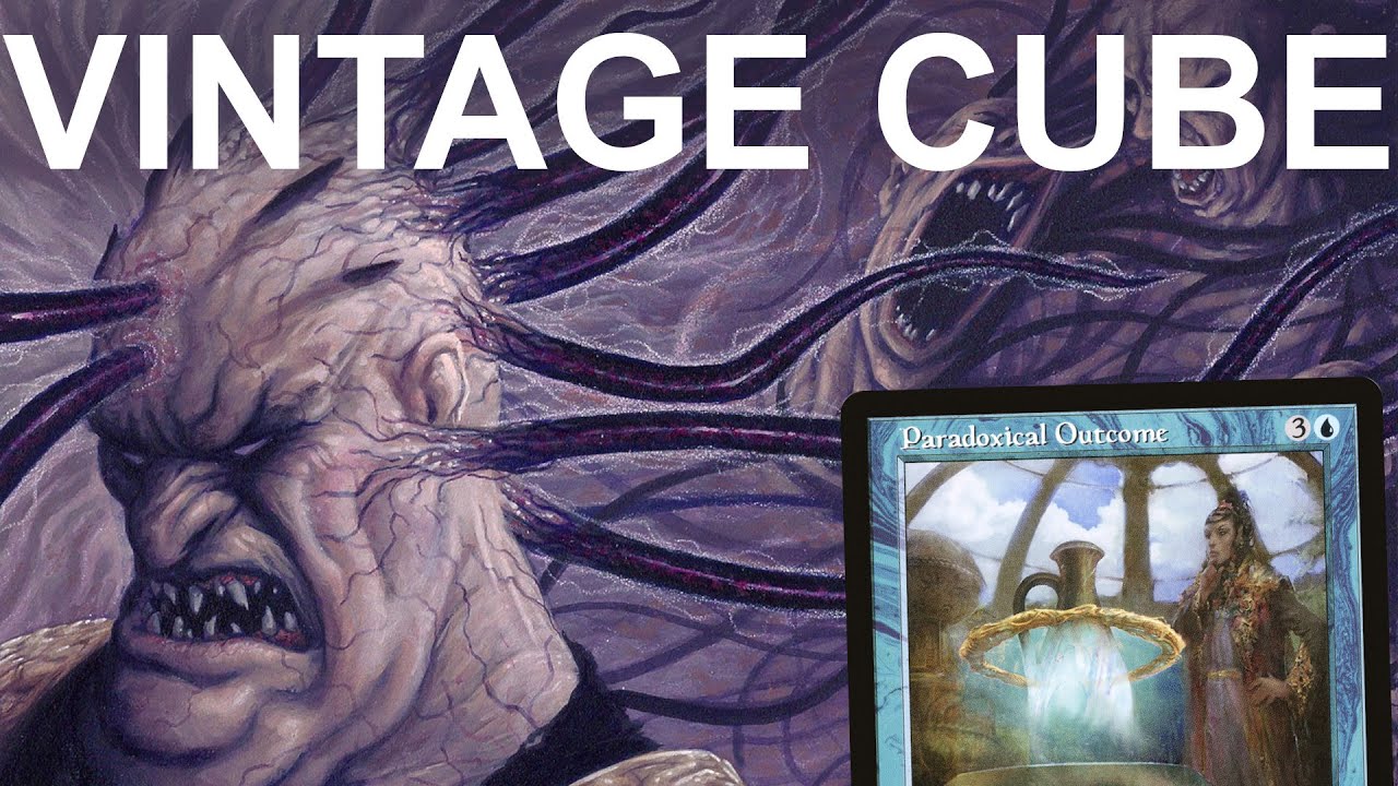 PARADOXICAL TENDRILS! Magic Online Vintage Cube Draft. MTG Storm Combo