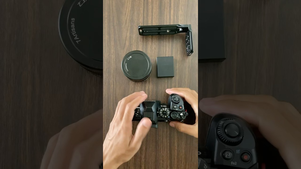 My camera setup em1 mark II + 7artisans 50mm f0.95 