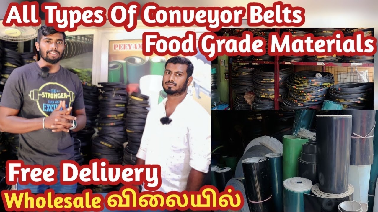 Cheapest Conveyor Belts | All Types Of Conveyor Belts & Food Grade Materials At Wholesale Price