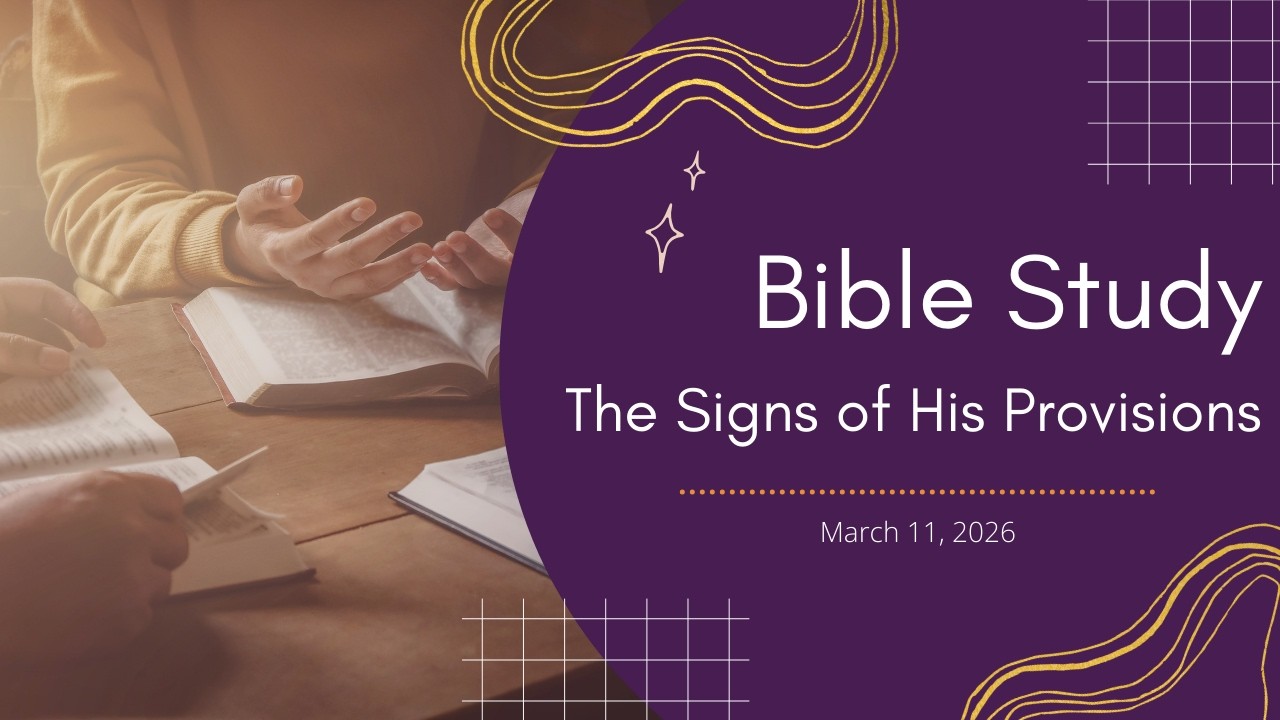 03.11.2026 Bible Study