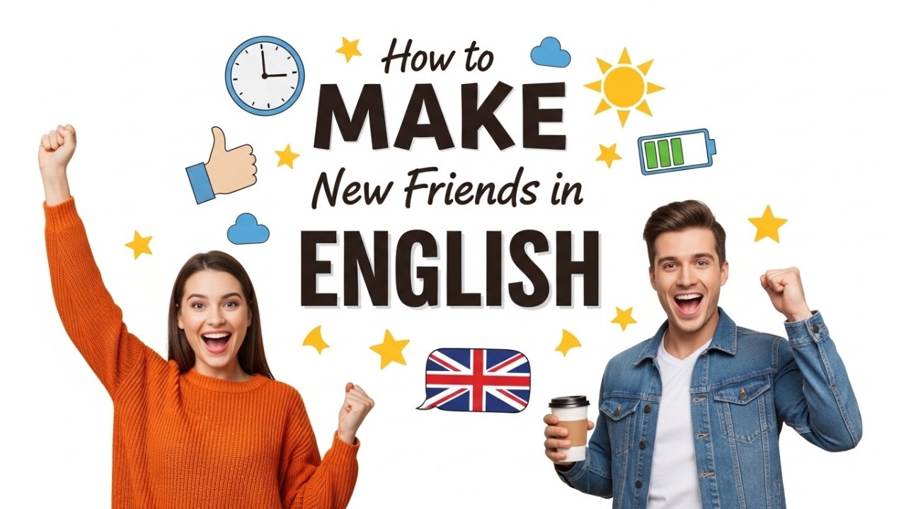 Making New Friends | English Conversation for Beginners (Slow English)