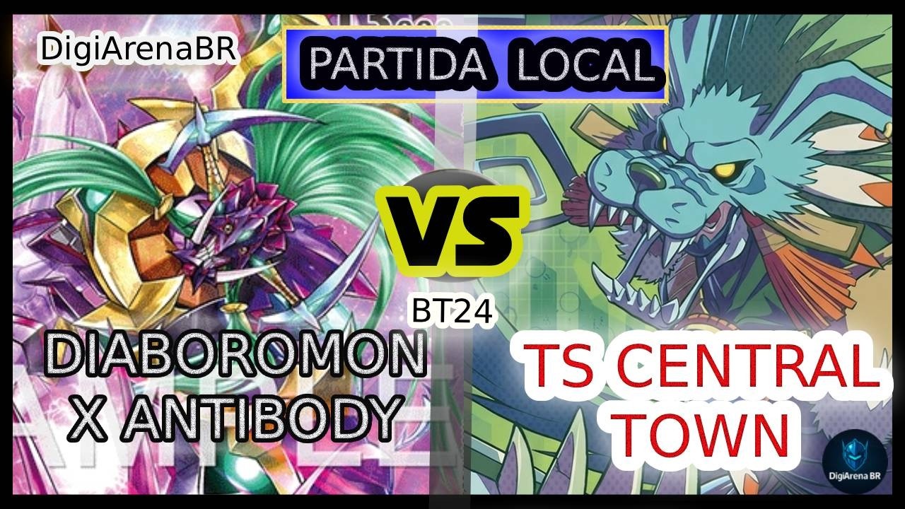 Diaboromon X vs TS Central Town | Partida de Loja Forja Hobby Store