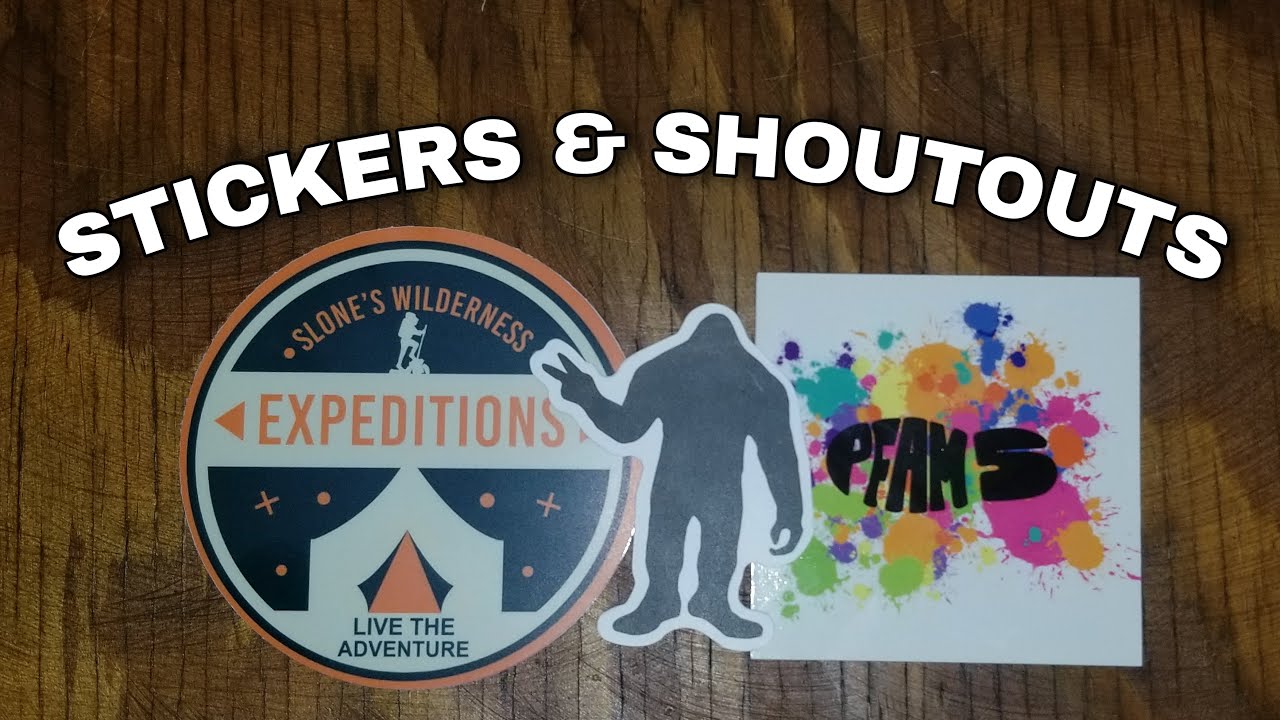 Sticker Swaps & Shout Outs