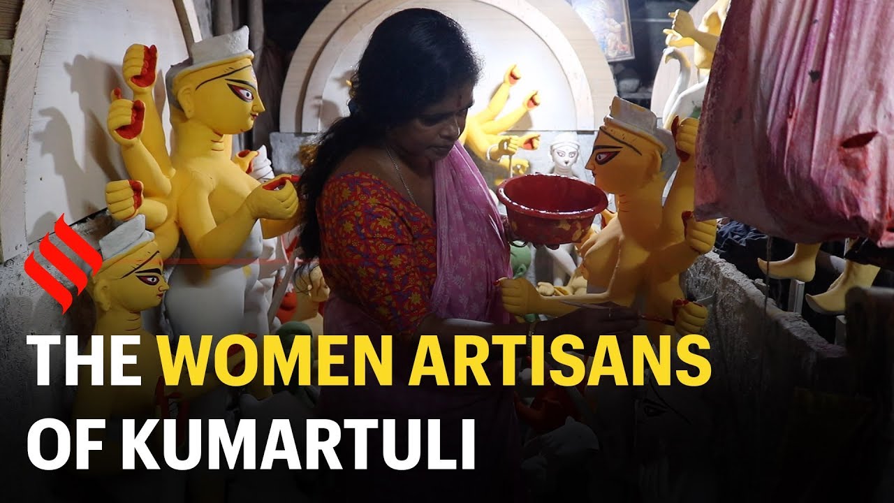 The Women Artisans of Kumartuli, North Kolkata | Durga Puja 2019
