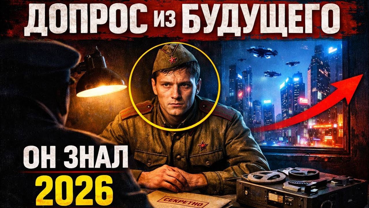 ДОПРОС ИЗ БУДУЩЕГО: Что рассказал солдат 1945 года о событиях 2026-го? (Утечка из архивов КГБ)