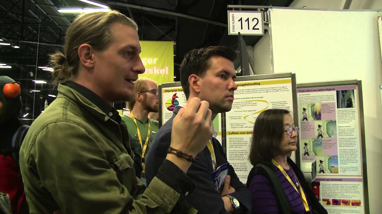 Caroline Meyer White om Halmhusbyggeri @ Building Green 2015