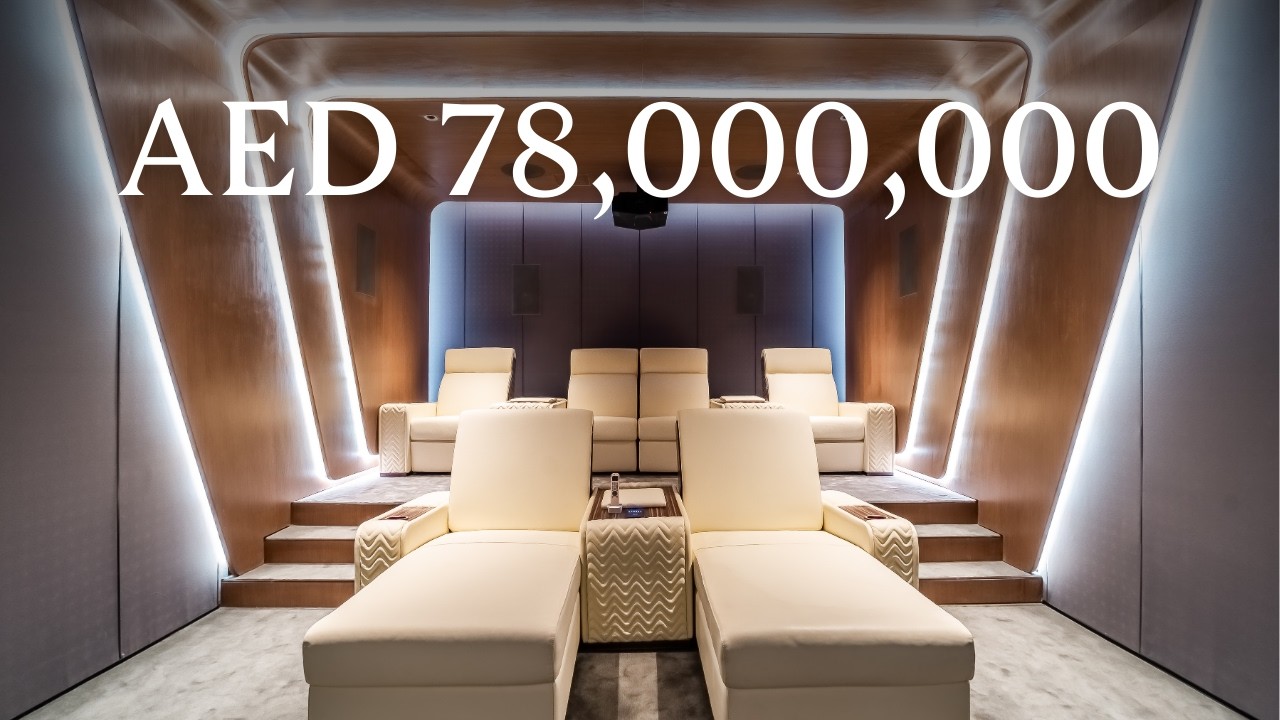 Inside a $23,000,000 ULTRA-LUXURY Mansion in Dubai Hills Estate