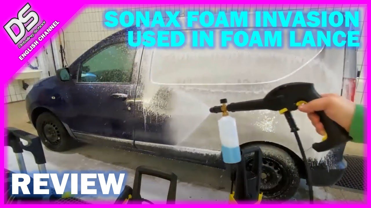 REVIEW (revisited): SONAX XTREME Foam Invasion through a foam lance