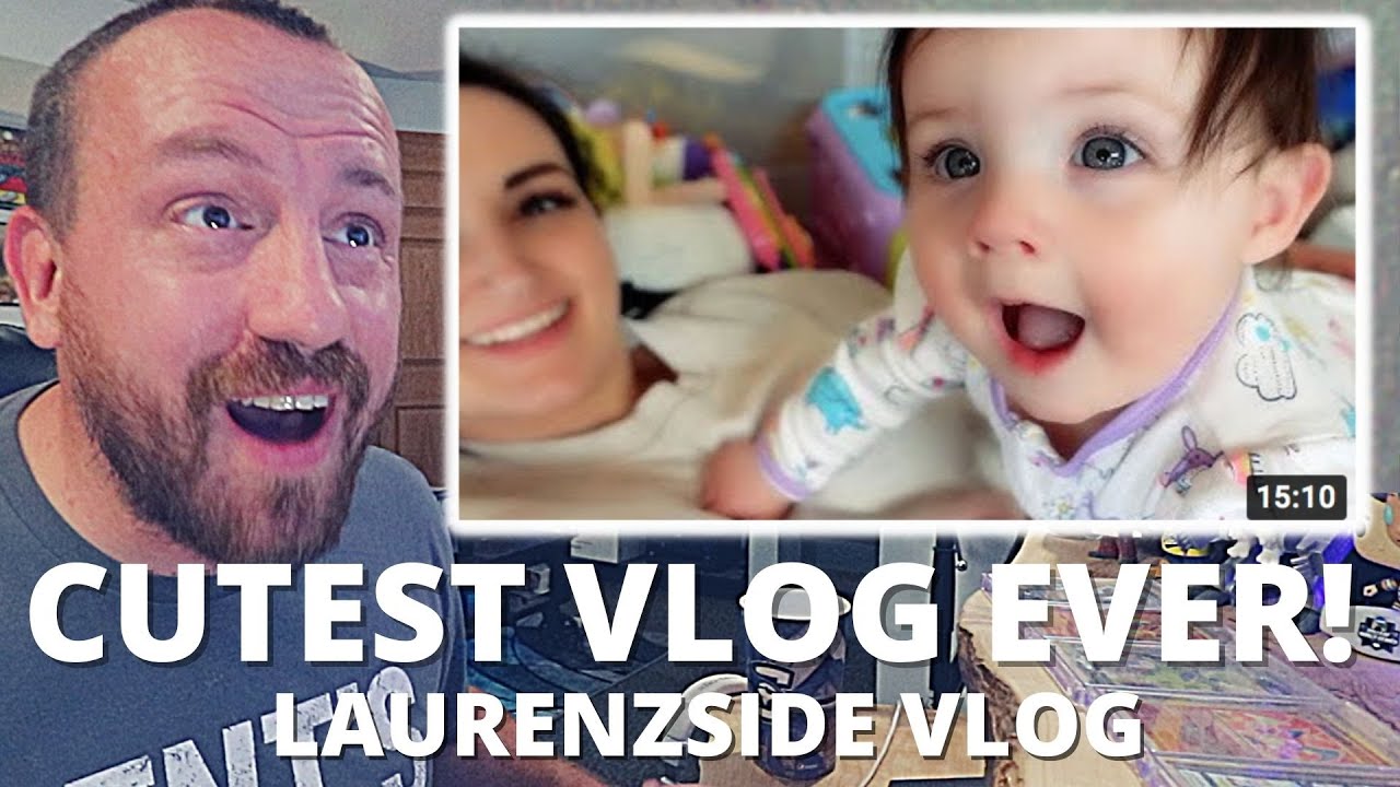 CUTEST VLOG EVER! LaurenzSide I Tried Daily Vlogging but Im The WORST Vlogger EVER! (REACTION!)