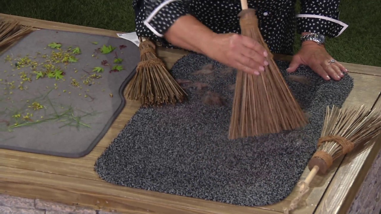 Ultimate Innovations Indoor/Outdoor Coconut Broom & Whisk Set on QVC