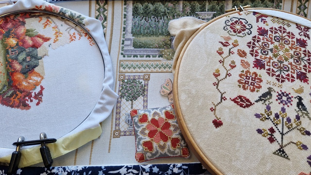 25.Haft krzyżykowy i koralikowy  09.09.- 22.09.2024  #millhill #haftowanie #crossstitch