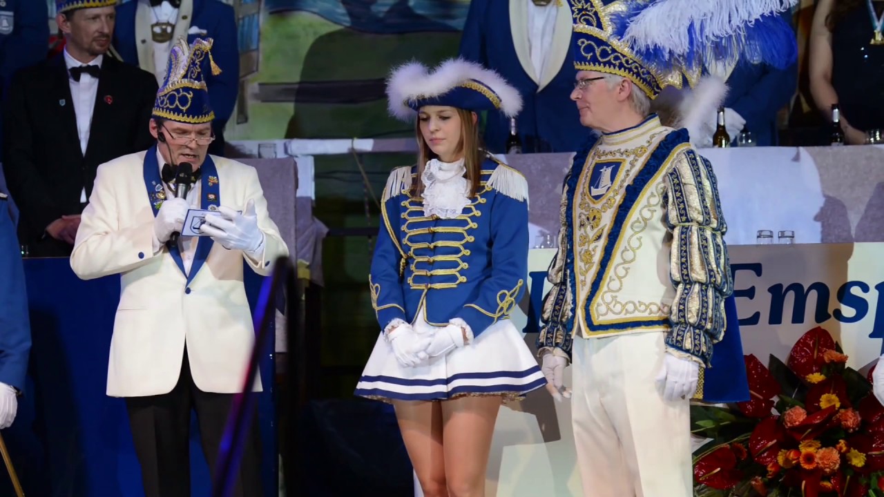 Prinzenproklamation Greven 2017 - Stadtprinz und P&uuml;ntenmariechen werden vorgestellt