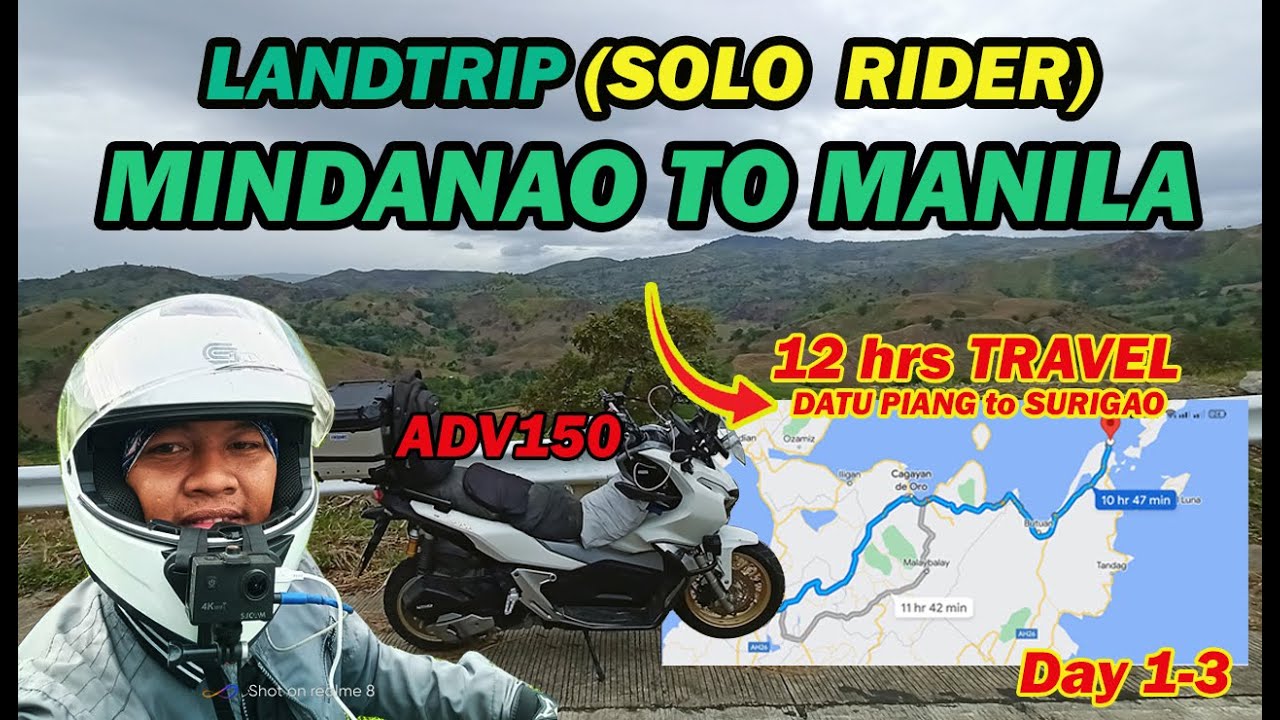 SA TABI TABI NAKATULOG - DAY 1 MINDANAO TO MANILA | DATU PIANG TO SURIGAO