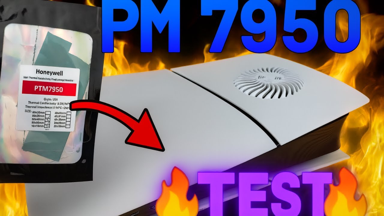 Czy PTM 7950 jest lepszy od ciekłego metalu? Test w PlayStation 5 SLIM