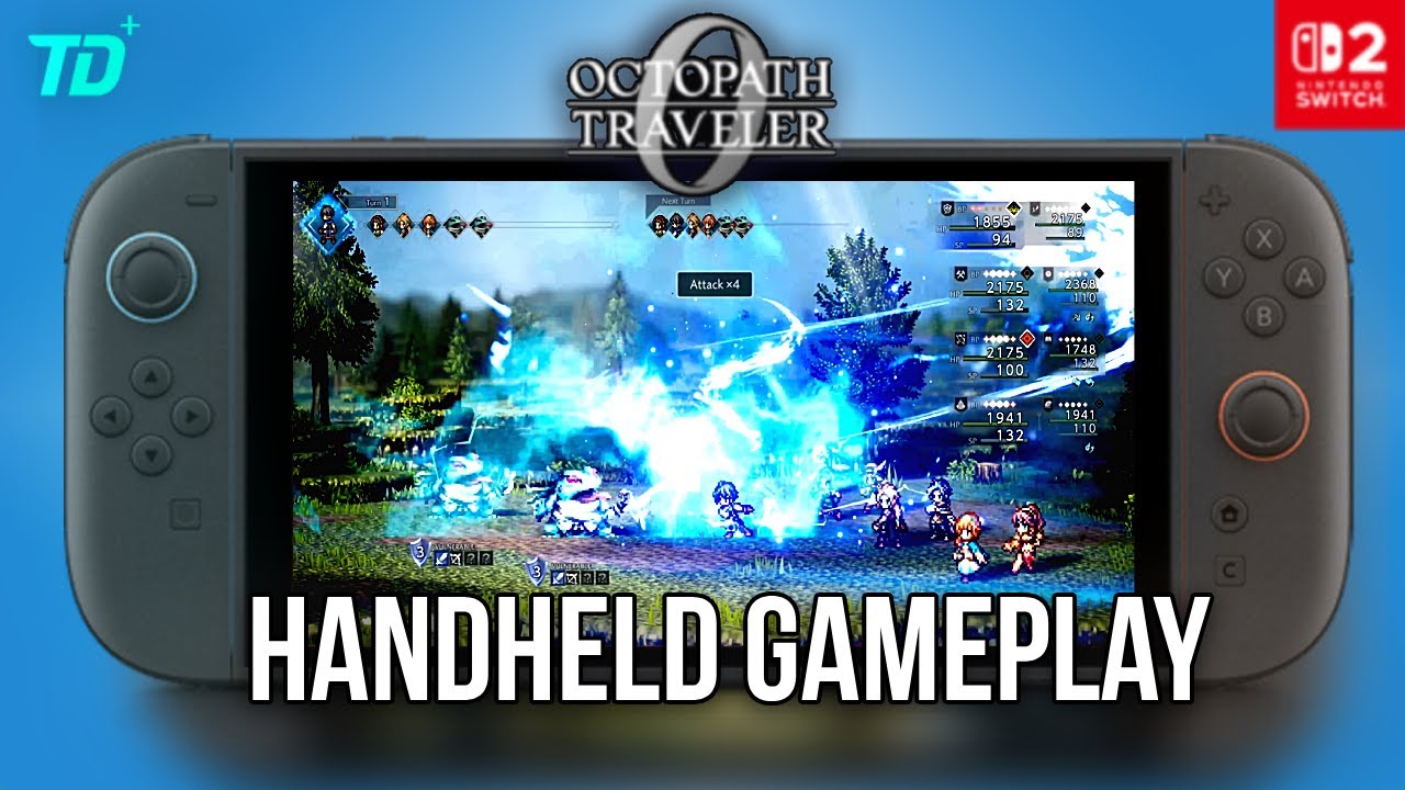 Octopath Traveler 0 – Switch 2 Handheld Graphics Are SHOCKINGLY GOOD