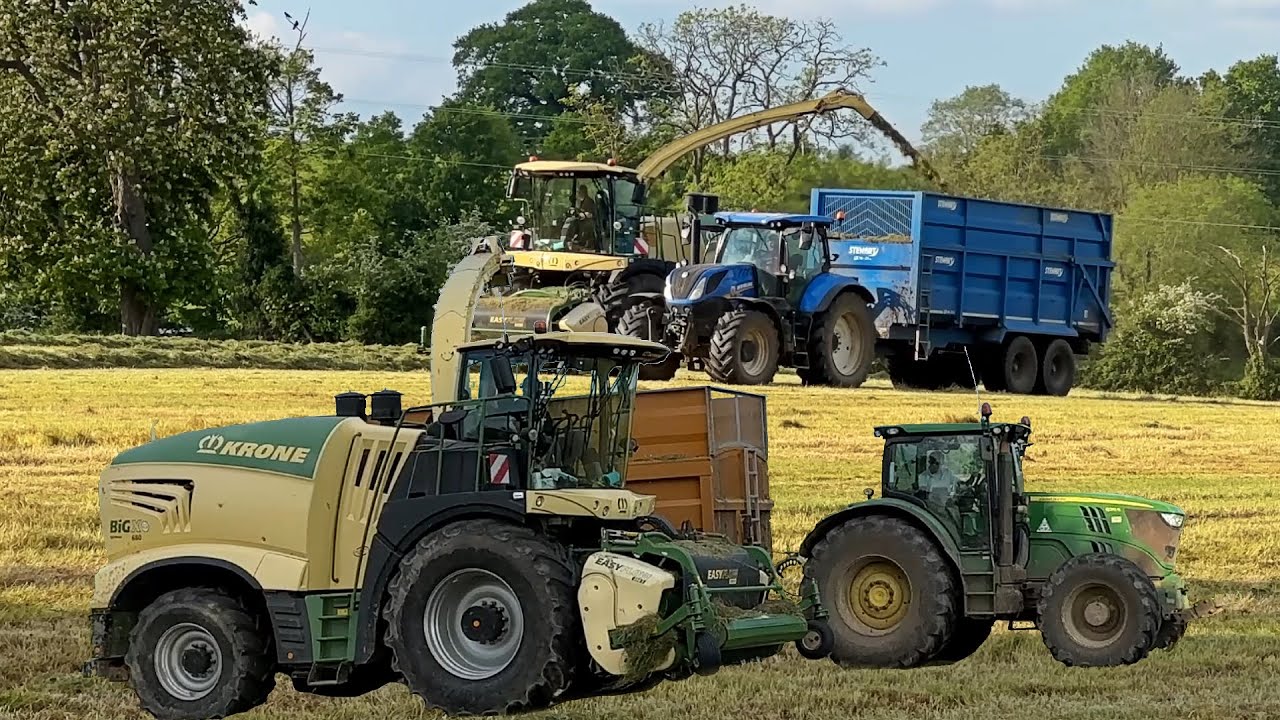 Silage 2024-KRONE BiG X 680 Action-1st Cut Silage (Part 3)