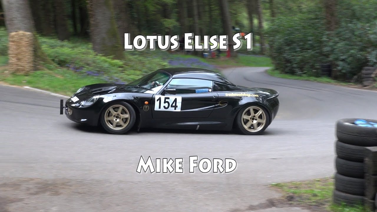 Lotus Elise S1 at Wiscombe Park Speed Hillclimb May 2015 Mike Ford