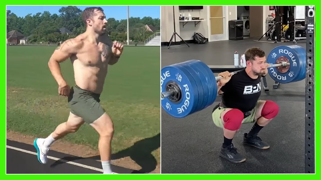 How Adam Klink ran a sub 5 min mile and a 500lb back squat