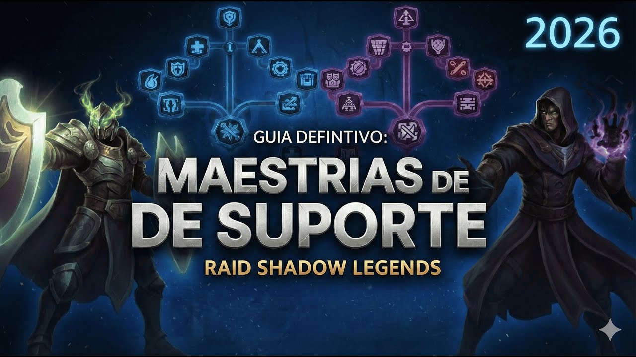 Por que você NÃO deve ignorar a Árvore de Suporte! - Raid Shadow Legends